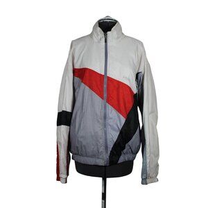 HEAD sportswear men's full zip mock neck retro track jacket windbreaker‎ XL/2XL